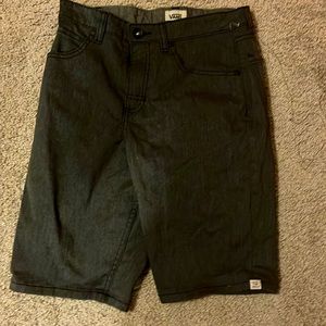 Lightly worn vans boys shorts